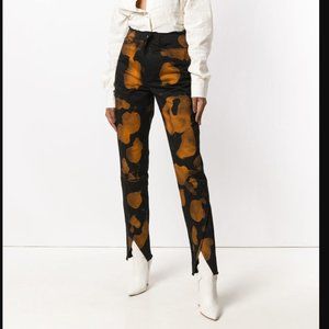 Marques'Almeida bleach print jeans